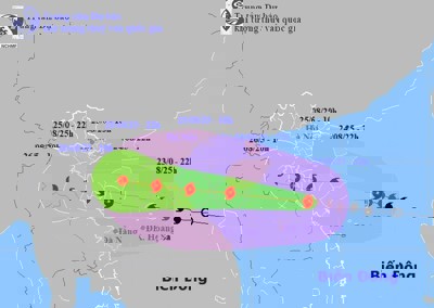 CẬP NHẬT TIN BÃO KHẨN CẤP: BÃO SỐ 5 - KAJIKI trên bờ biển Nghệ An - Hà Tĩnh